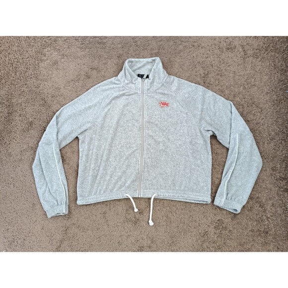 Nike Jackets & Blazers - Nike Sportswear Femme Terry Full Zip Jacket Women's Medium Gray